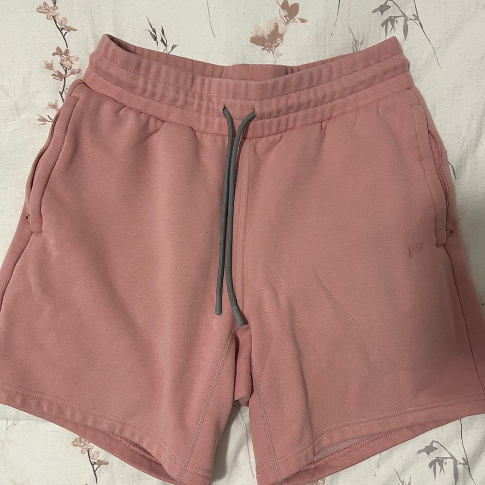 Fabletics Men’s Pink Drawstring Shorts